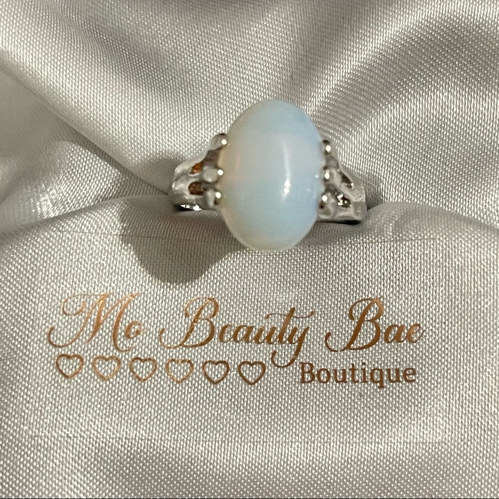 Silver Opalite Ring - image 3